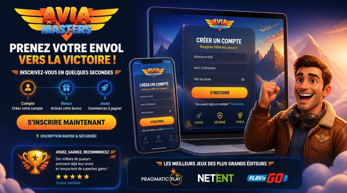 Formulaire clair affiché sur mobile et bureau montrant rapidité d’inscription